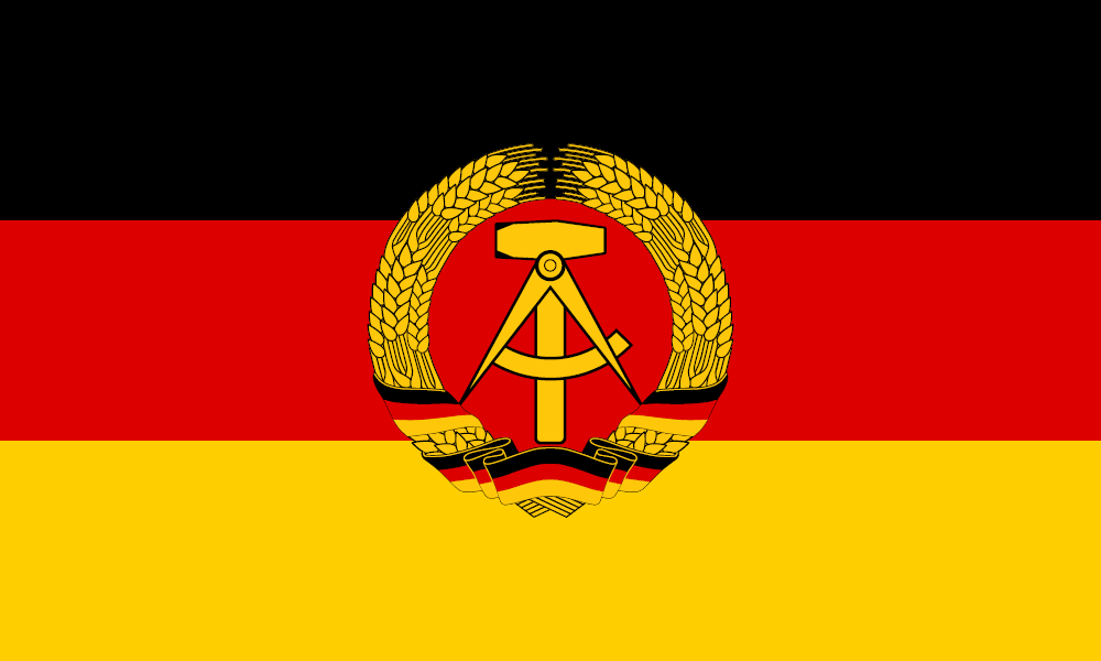 Flag of GDR (1959-1991)
